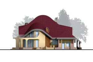 projekt domu jednorodzinnego afra elewacja4