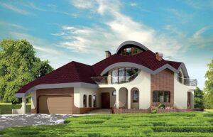 projekt domu jednorodzinnego afra wizualizacja1