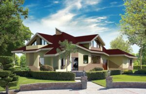 projekt domu jednorodzinnego jaspis3 wizualizacja villanette 2