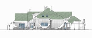 projekt domu jednorodzinnego rumba elewacja boczna propozycja villanette 3 scaled