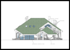 projekt domu jednorodzinnego rumba elewacja ogrodowa propozycja villanette scaled